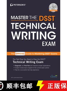 【3-4周达】Master the Dsst Technical Writing Exam [9780768944747]