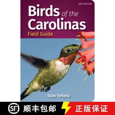 【3-4周达】Birds of the Carolinas Field Guide (Revised) [9781647550684]