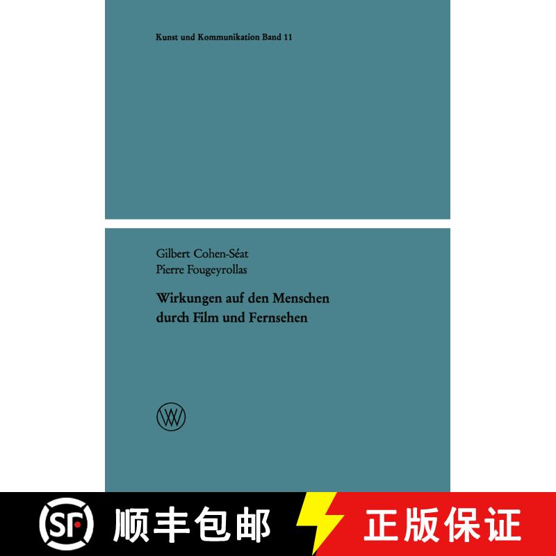 【3-4周达】Wirkungen auf den Menschen durch Film und Fernsehen [9783322979919] - 实物图
