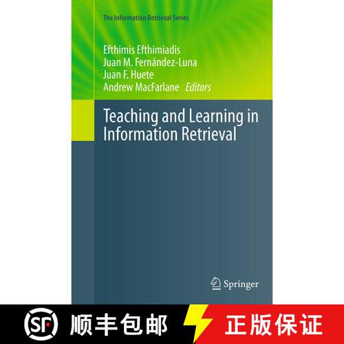 【3-4周达】Teaching and Learning in Information Retrieval (Softcover reprint of the original 1st ed. ... [9783662506776]