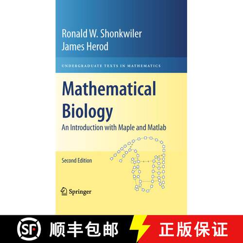 【3-4周达】精装 Mathematical Biology: An Introduction with Maple and Matlab - Mathematical Biology Pr... [9780387709833]