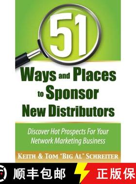 【3-4周达】51 Ways and Places to Sponsor New Distributors [9781892366450]