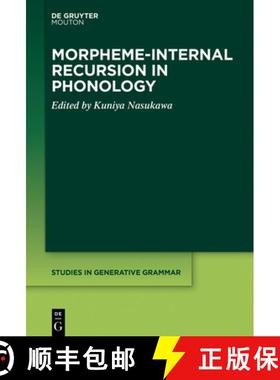 预订 Morpheme-internal Recursion in Phonology [9781501526978]