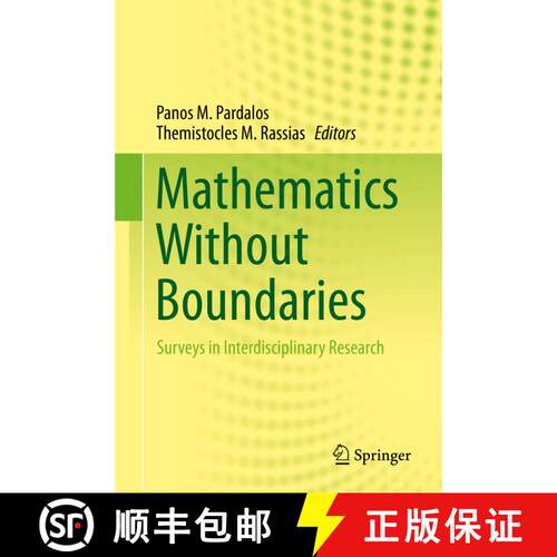 【3-4周达】精装 Mathematics Without Boundaries: Surveys in Interdisciplinary Research [9781493911233]