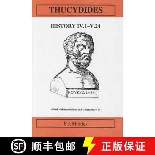 【3-4周达】精装 Thucydides: History Books IV.1-V.24 C [9780856687013]