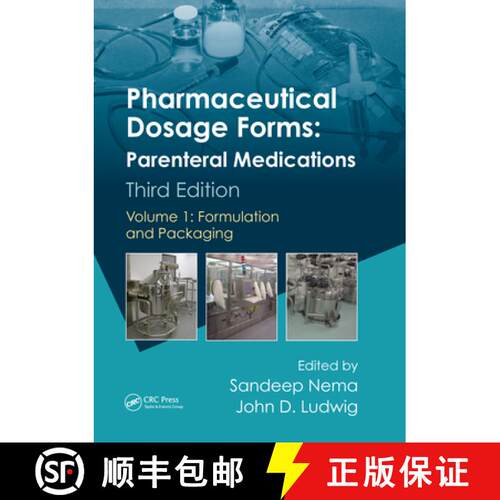 【3-4周达】精装 Pharmaceutical Dosage Forms - Parenteral Medications, Third Edition: Volume 1: Formul... [9781420086430]