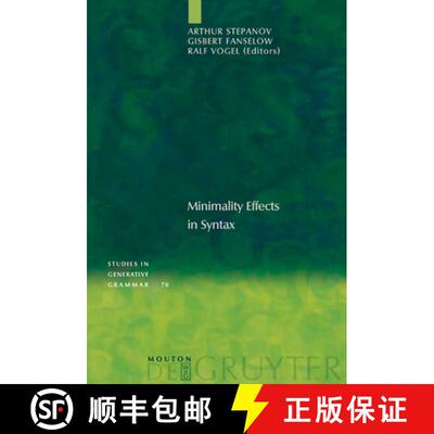 【3-4周达】Minimality Effects in Syntax [9783110179613]