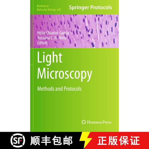 【3-4周达】精装 Light Microscopy : Methods and Protocols [9781607619499]