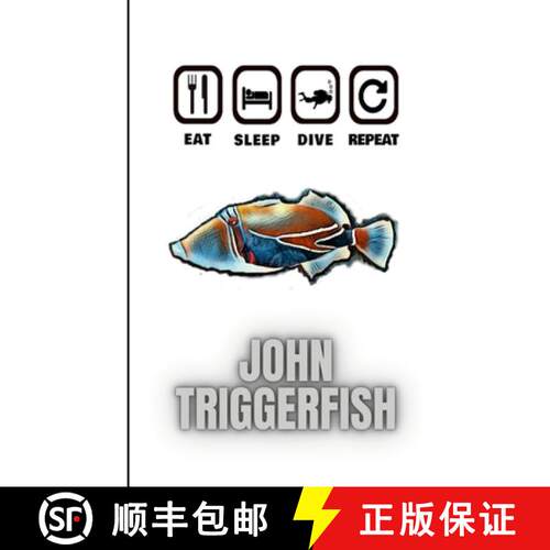 【3-4周达】EAT SLEEP DIVE REPEAT [9781446195505]
