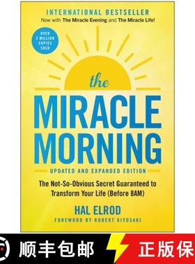 预订 The Miracle Morning (Updated and Expanded Edition): The Not-So-Obvious Secret Guaranteed to Tran... [9781637744345]