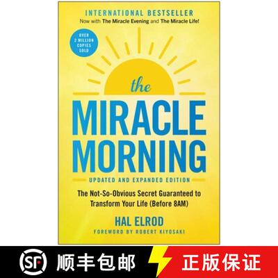 【3-4周达】The Miracle Morning (Updated and Expanded Edition): The Not-So-Obvious Secret Guaranteed t... [9781637744345]