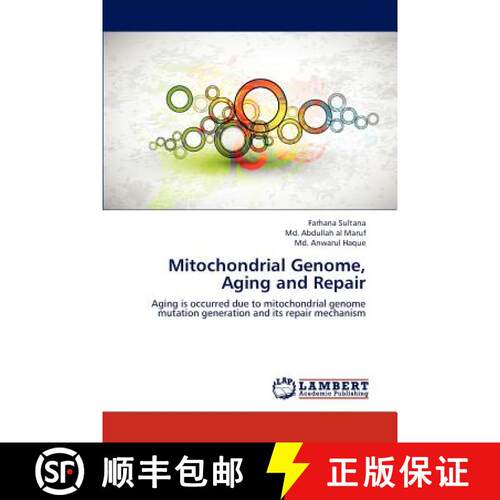 预订 Mitochondrial Genome, Aging and Repair [9783838363523]