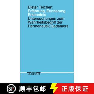 Zum Erkenntnis Wahrheitsbegriff Ga... Erfahrung Hermeneutik 4周达 9783476007445 Erinnerung Der Untersuchungen