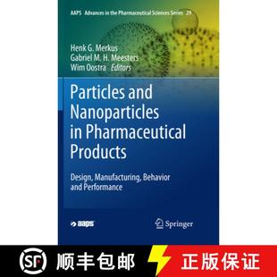 Particles 9783030068097 an... Products 4周达 Design Nanoparticles and Behavior Manufacturing Pharmaceutical