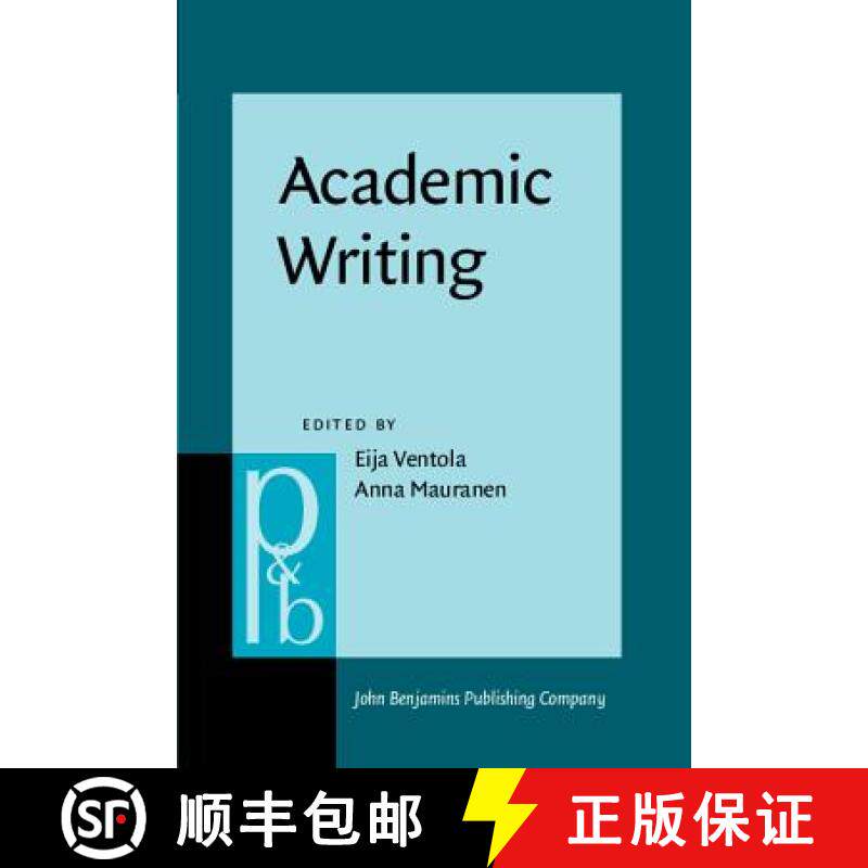 【3-4周达】Academic Writing: Intercultural and textual issues [9789027250537]