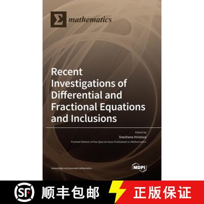 【3-4周达】Recent Investigations of Differential and Fractional Equations and Inclusions [9783036500744]