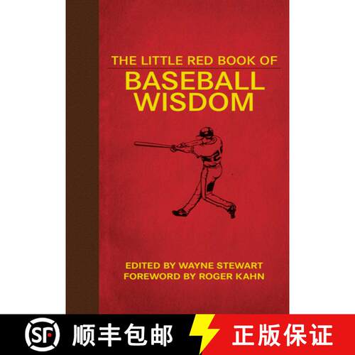 【3-4周达】精装 The Little Red Book of Baseball Wisdom [9781616087180]