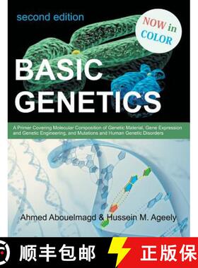 【3-4周达】Basic Genetics: A Primer Covering Molecular Composition of Genetic Material, Gene Expressi... [9781612331928]