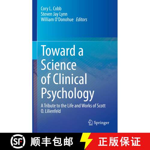 【3-4周达】精装 Toward a Science of Clinical Psychology : A Tribute to the Life and Works of Scott O.... [9783031143311]