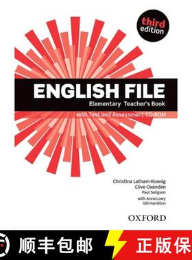 English File, 3rd Edition Elementary Teacher's Book with Test & Assessment CD-ROM [9780194598743]