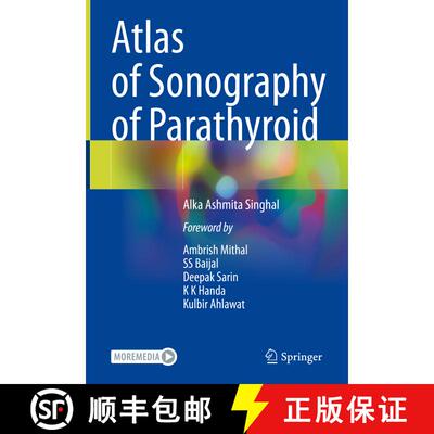 【3-4周达】精装 Atlas of Sonography of Parathyroid [9789811979187]