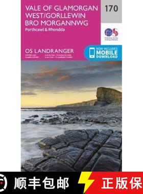 【3-4周达】Vale of Glamorgan, Rhondda & Porthcawl [9780319262689]