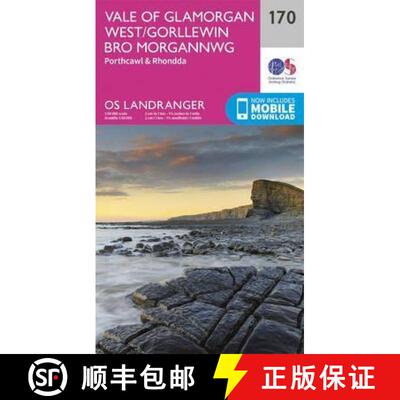 【3-4周达】Vale of Glamorgan, Rhondda & Porthcawl [9780319262689]