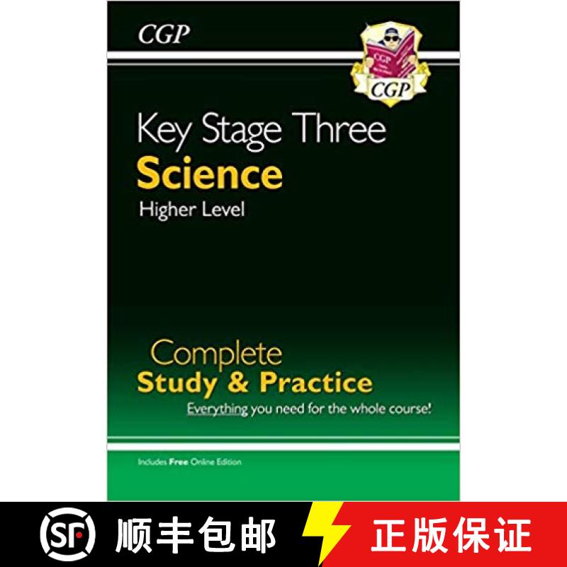 【2-3周达】New KS3 Science Complete Revision & Practice – Higher (includes Online Edition, Videos & ... [9781841463858]