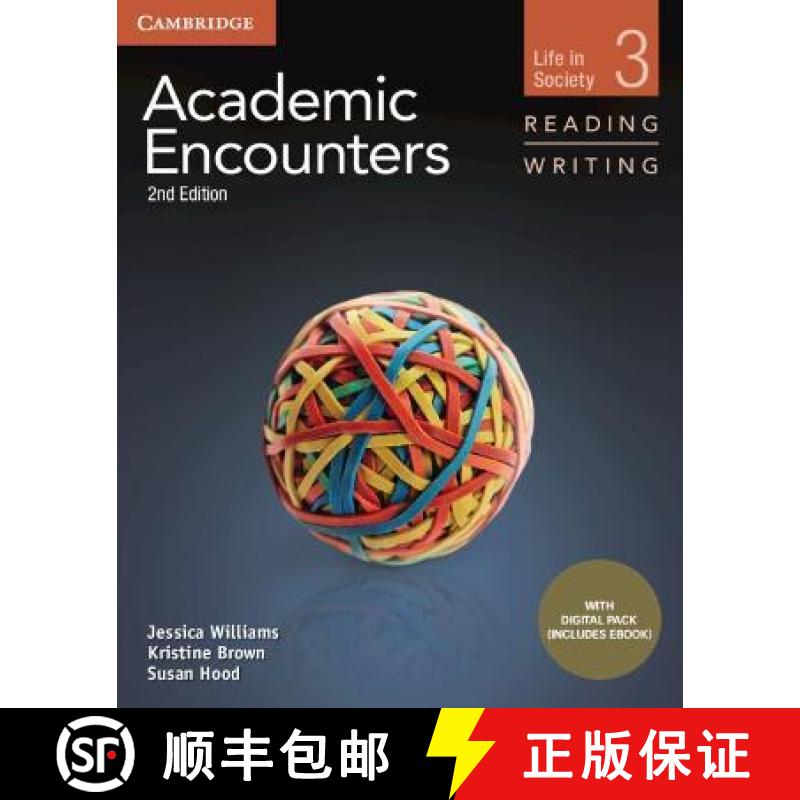【3-4周达】Academic Encounters Level 3 Student's Book Reading and Writing with Digital Pack [With eBook] [9781009345538]
