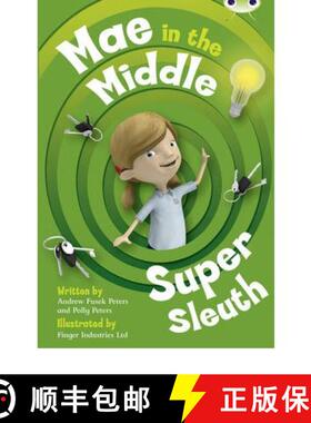 【3-4周达】Bug Club Guided Fiction Year Two Lime B Mae in the Middle: Super Sleuth [9780435915131]