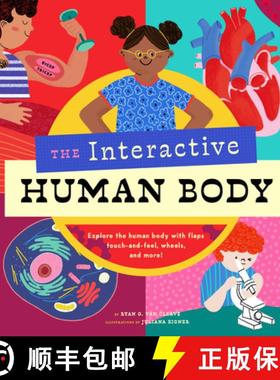 【3-4周达】The Interactive Human Body: Explore the Human Body with Flaps, Wheels, Levers, Touch and F... [9781638190882]