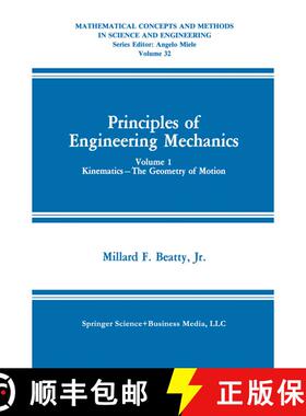 【3-4周达】Principles of Engineering Mechanics: Kinematics -- The Geometry of Motion [9781489972873]