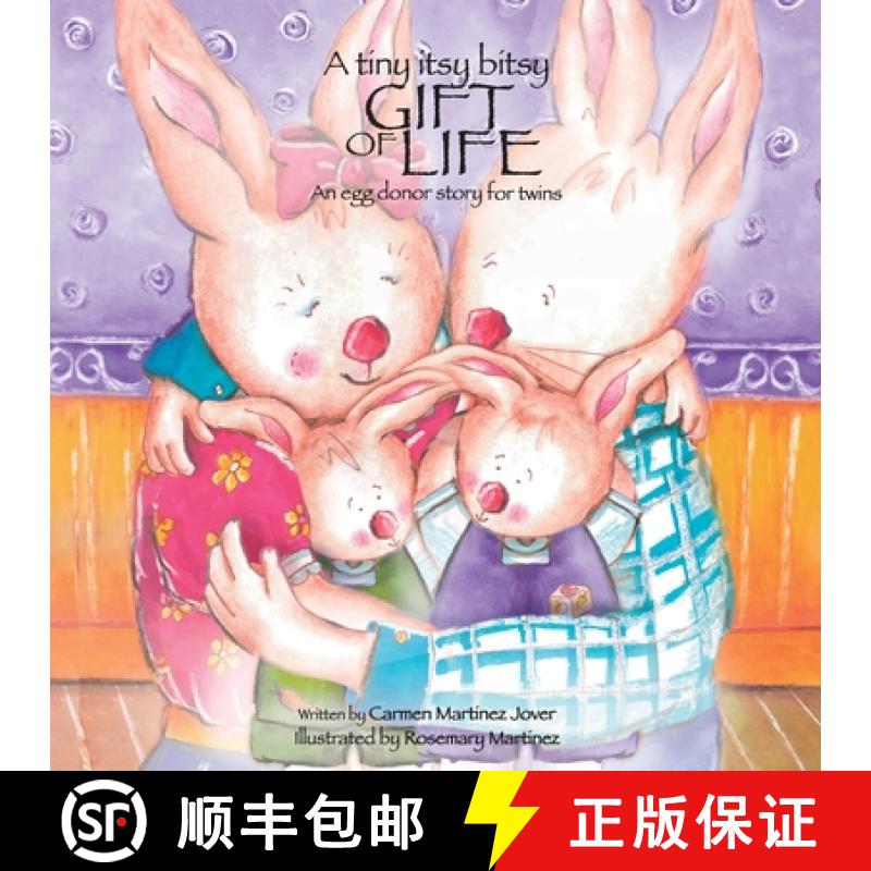 【2-3周达】A tiny itsy bitsy gift of life, an egg donor story for twins [9786072913295]