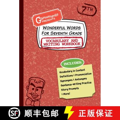 【3-4周达】Wonderful Words for Seventh Grade Vocabulary and Writing Workbook : Definitions, Usage in ... [9781644420577]