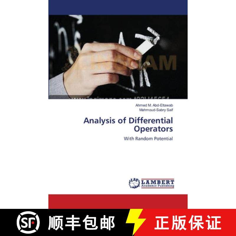 预订 Analysis of Differential Operators [9783659548574]