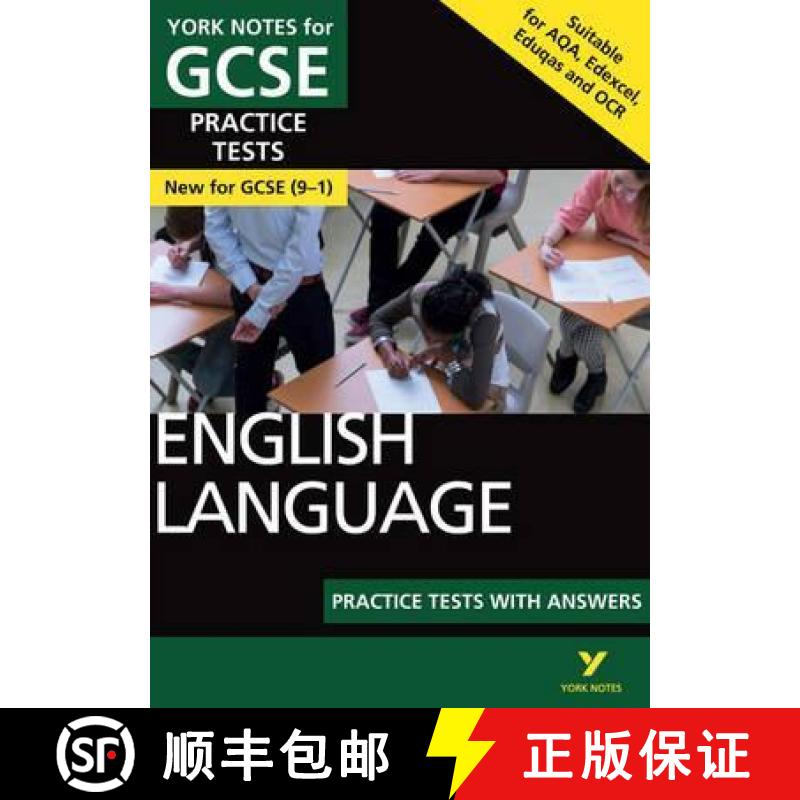 English Language Practice Tests with Answers: York Notes for GCSE the best way to practise and feel r... [9781292186320]