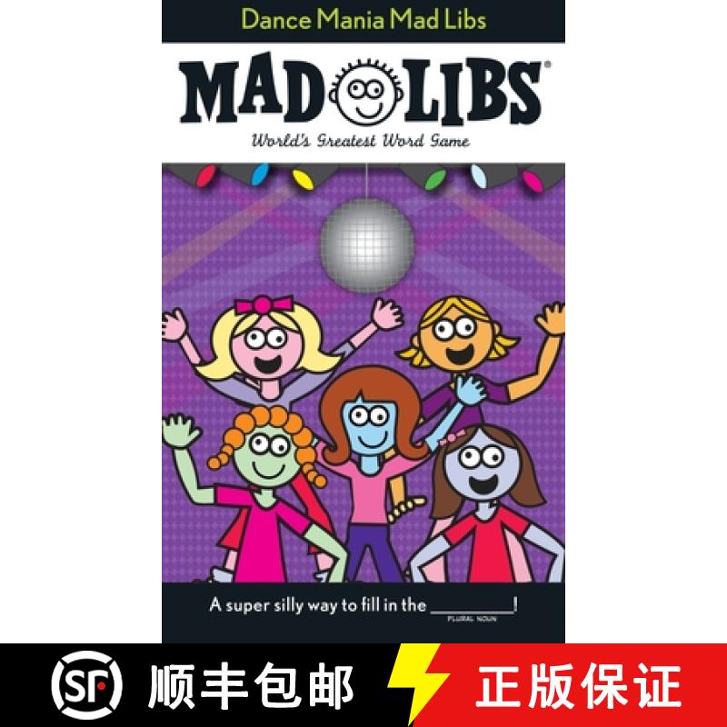【3-4周达】Dance Mania Mad Libs: World's Greatest Word Game [9780843137125]