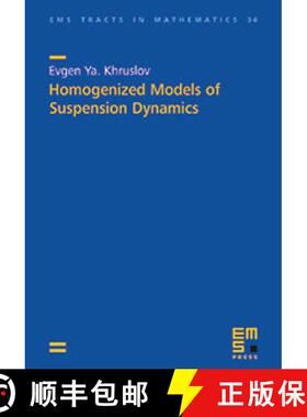 预订 Homogenized Models of Suspension Dynamics [9783985470099]