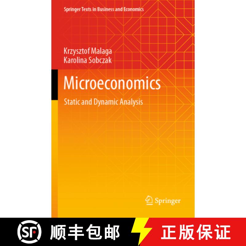 【3-4周达】Microeconomics : Static and Dynamic Analysis [9783031105562]