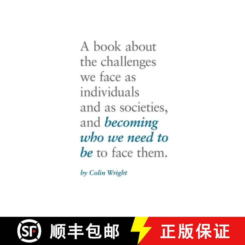 【3-4周达】Becoming Who We Need To Be [9781682870099]