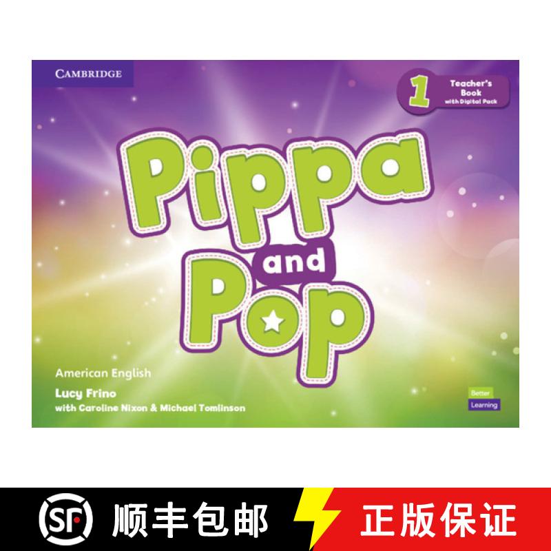 【3-4周达】Pippa and Pop Level 1 Teacher's Book with Digital Pack American English [9781108928601]