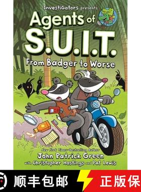 【3-4周达】Investigators: Agents of S.U.I.T.: From Badger to Worse [9781250852397]
