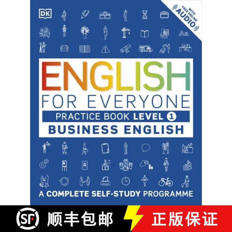 【3-4周达】English for Everyone Business English Practice Book Level 1 : A Complete Self-Study Programme [9780241253724]