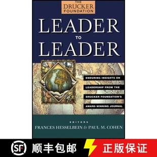 Insights Enduring Leader Award Foundation Leadership Winn... The Drucker 4周达 9781118193457 From