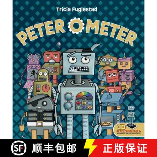 【3-4周达】精装 Peter O' Meter: An Interactive Augmented Reality SEL Children's Book [9781959419129]