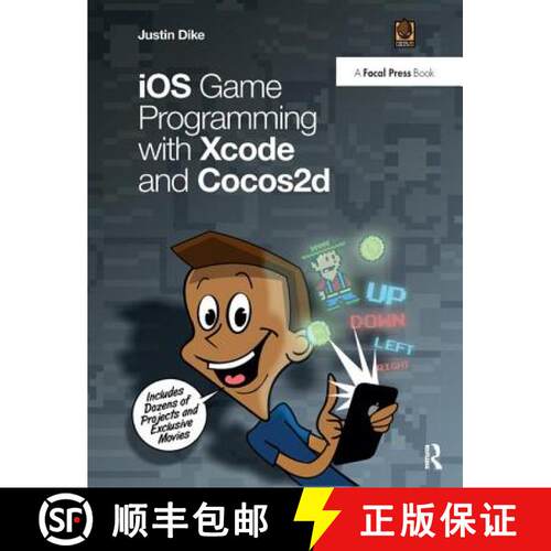 【3-4周达】精装 IOS Game Programming with Xcode and Cocos2d [9781138428317]