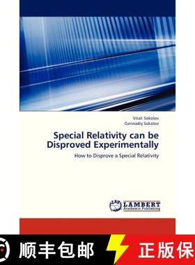 预订 Special Relativity Can Be Disproved Experimentally [9783659319976]