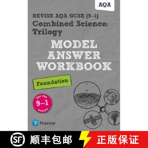 【3-4周达】Pearson REVISE AQA GCSE Combined Science Trilogy (Foundation) Model Answers Workbook - for... [9781292230238]