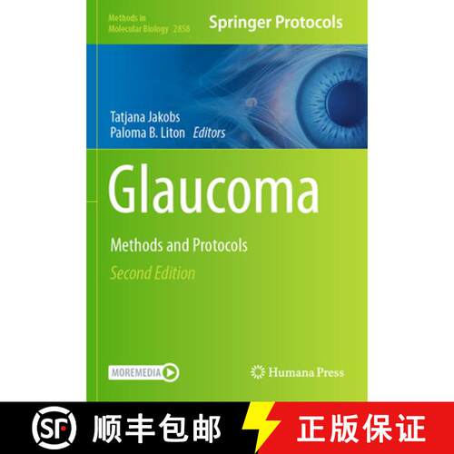 【3-4周达】Glaucoma: Methods and Protocols (Second Edition 2025) [9781071641422]