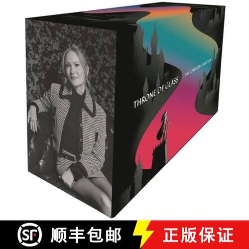 【3-4周达】Throne of Glass Paperback Box Set [9781639733408]